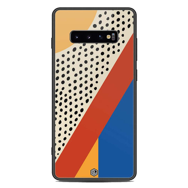 Polka Dots Series Soft Phone Case - Premium Glass Case - Samsung Galaxy S10 Plus