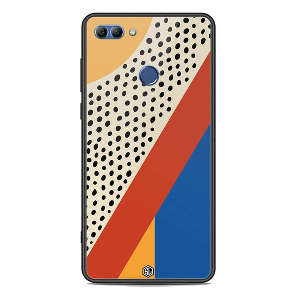 Polka Dots Series Soft Phone Case - Premium Glass Case - Huawei Y9 2018