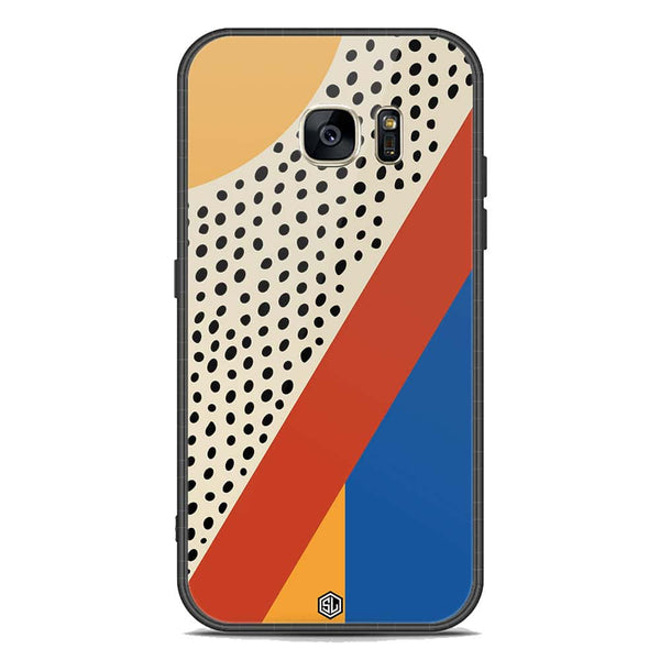 Polka Dots Series Soft Phone Case - Premium Glass Case - Samsung Galaxy S7