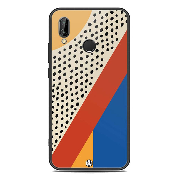 Polka Dots Series Soft Phone Case - Premium Glass Case - Huawei P20 Lite