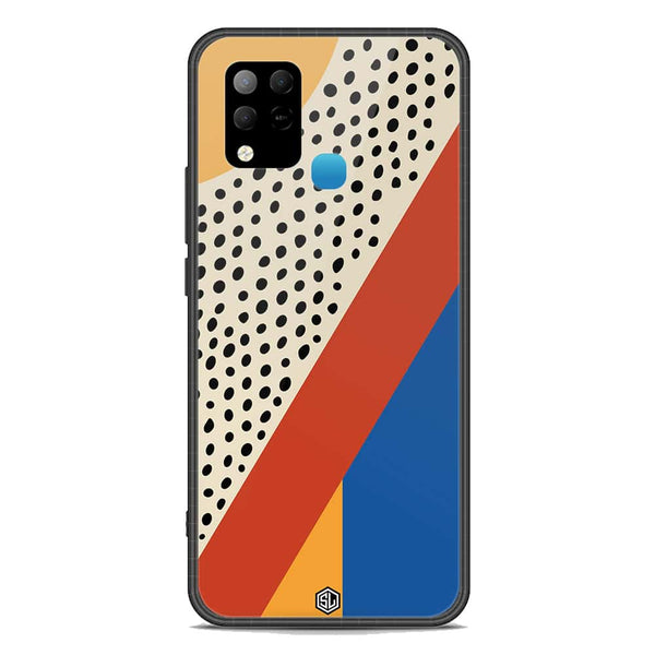 Polka Dots Series Soft Phone Case - Premium Glass Case - Infinix Hot 10S