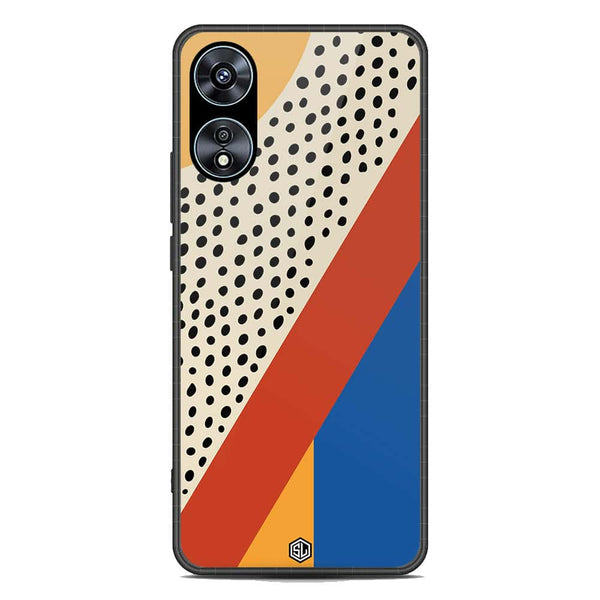Polka Dots Series Soft Phone Case - Premium Glass Case - Oppo A78 4G