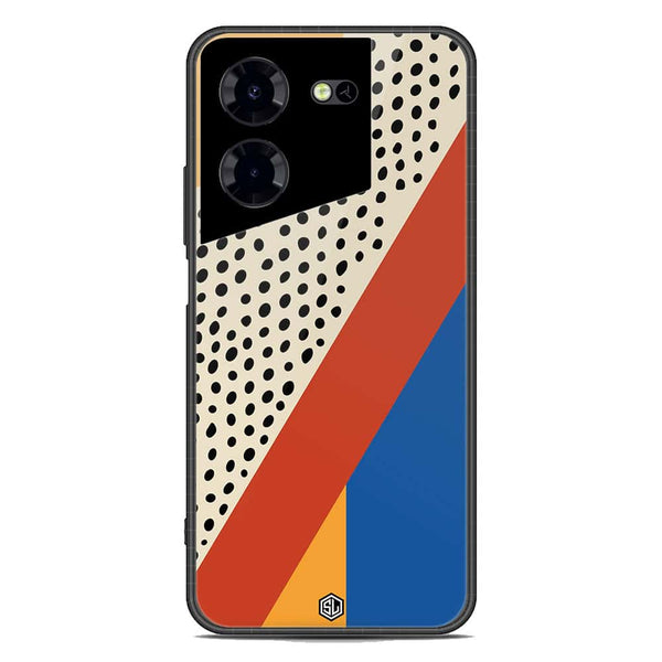 Polka Dots Series Soft Phone Case - Premium Glass Case - Tecno Pova 5 Pro