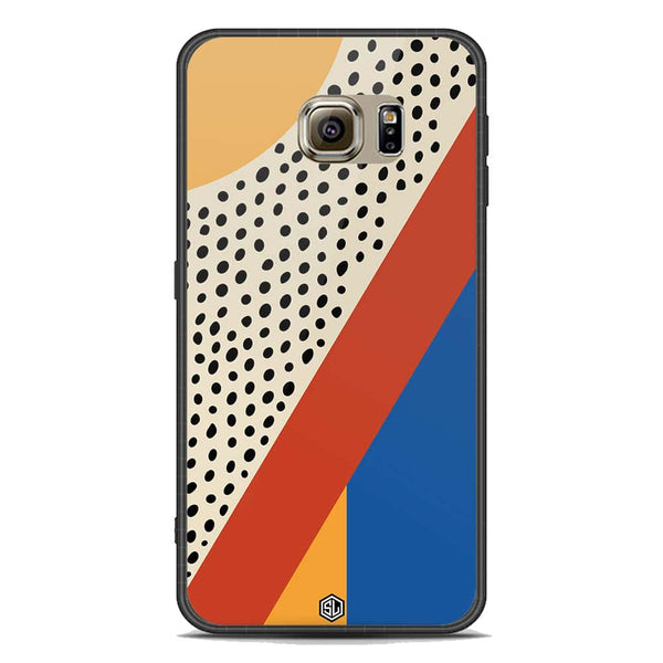 Polka Dots Series Soft Phone Case - Acrylic Glass Case - Samsung Galaxy S6