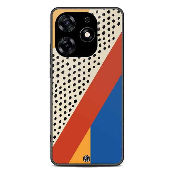 Polka Dots Series Soft Phone Case - Metal Case - Tecno Spark 10 Pro