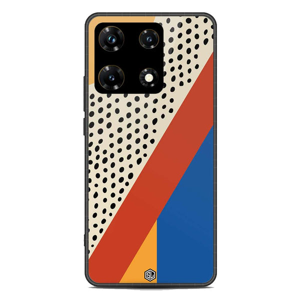 Polka Dots Series Soft Phone Case - Metal Case - Infinix Note 30 Pro