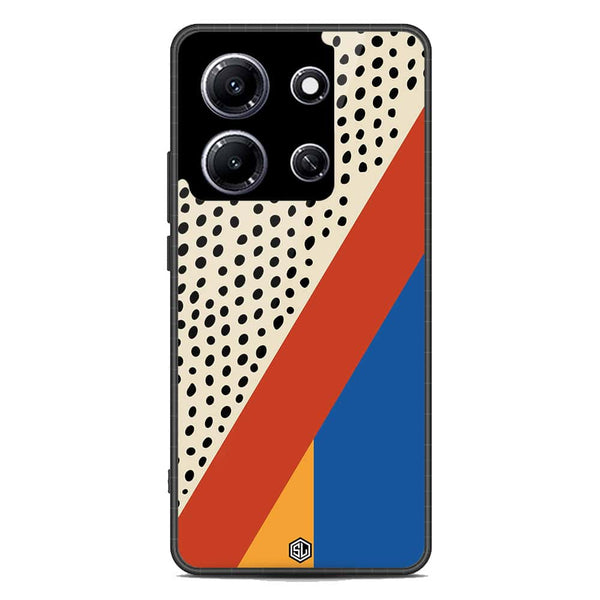 Polka Dots Series Soft Phone Case - Metal Case - Infinix Note 30i