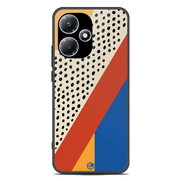 Polka Dots Series Soft Phone Case - Metal Case - Infinix Hot 30 Play