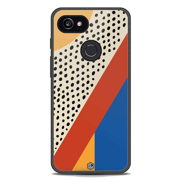 Polka Dots Series Soft Phone Case - Metal Case - Google Pixel 2 XL