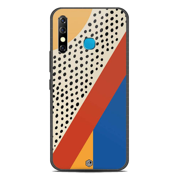 Polka Dots Series Soft Phone Case - Premium Glass Case - Infinix Hot 8
