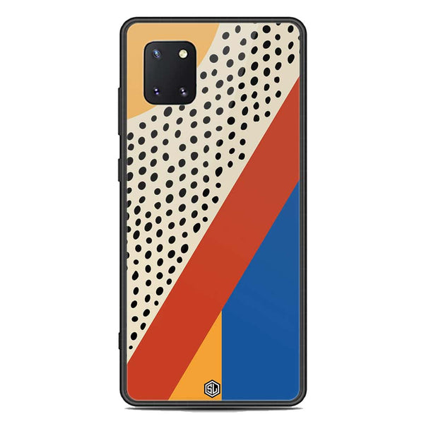 Polka Dots Series Soft Phone Case - Premium Glass Case - Samsung Galaxy A81