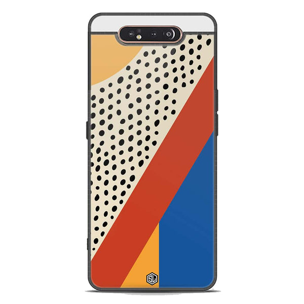 Polka Dots Series Soft Phone Case - Premium Glass Case - Samsung Galaxy A80