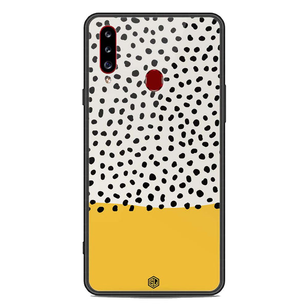 Polka Dots Series Soft Phone Case - Premium Glass Case - Samsung Galaxy A20s