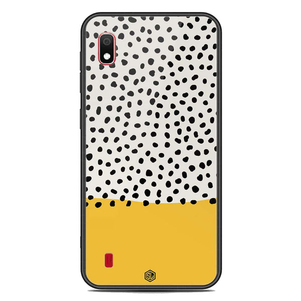 Polka Dots Series Soft Phone Case - Premium Glass Case - Samsung Galaxy A10