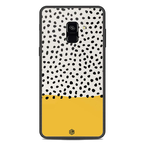 Polka Dots Series Soft Phone Case - Premium Glass Case - Samsung Galaxy A8 2018