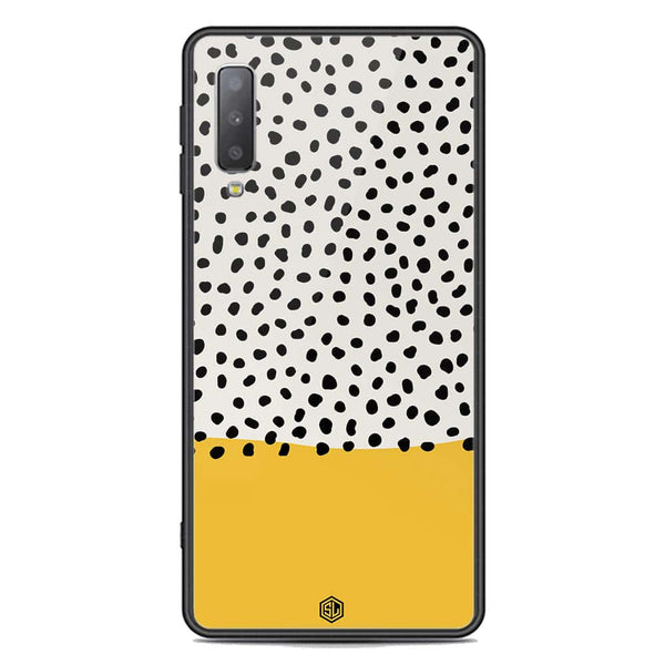 Polka Dots Series Soft Phone Case - Premium Glass Case - Samsung Galaxy A7 2018