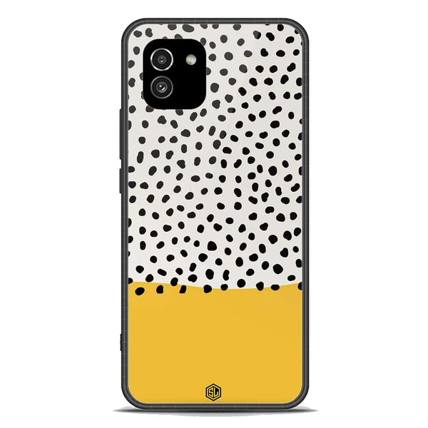 Polka Dots Series Soft Phone Case - Premium Glass Case - Samsung Galaxy A03
