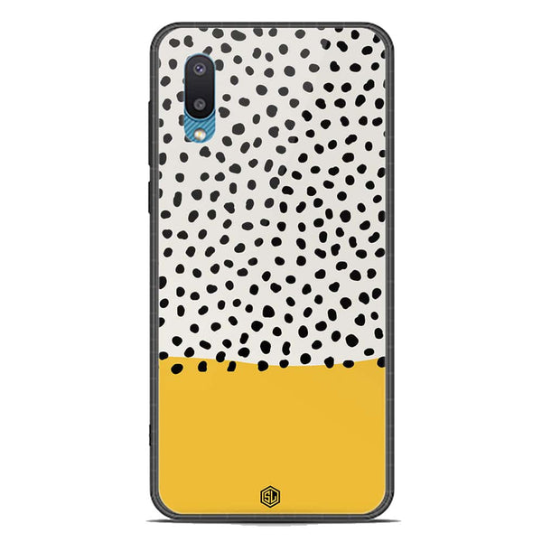 Polka Dots Series Soft Phone Case - Premium Glass Case - Samsung Galaxy A02