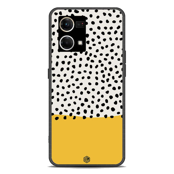 Polka Dots Series Soft Phone Case - Premium Glass Case - Oppo Reno 7 4G