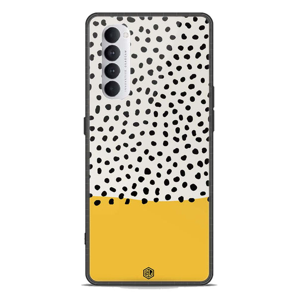 Polka Dots Series Soft Phone Case - Premium Glass Case - Oppo Reno 4 Pro 5G