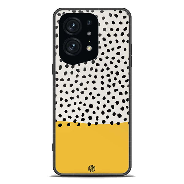 Polka Dots Series Soft Phone Case - Premium Glass Case - Oppo Find X5 Pro