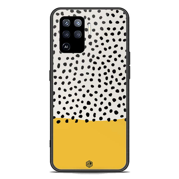 Polka Dots Series Soft Phone Case - Premium Glass Case - Oppo F19 Pro