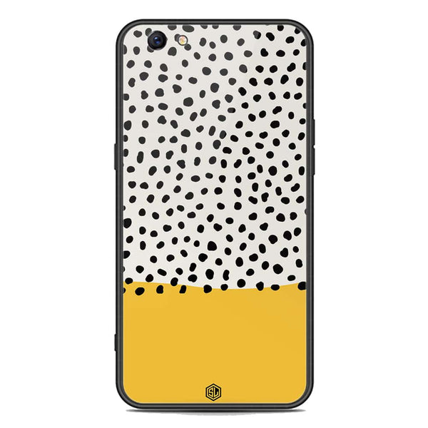 Polka Dots Series Soft Phone Case - Premium Glass Case - Oppo F3 Plus