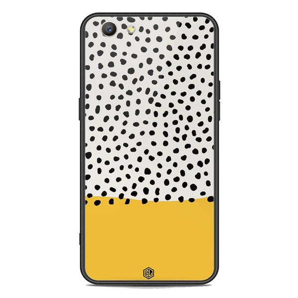 Polka Dots Series Soft Phone Case - Premium Glass Case - Oppo F1S