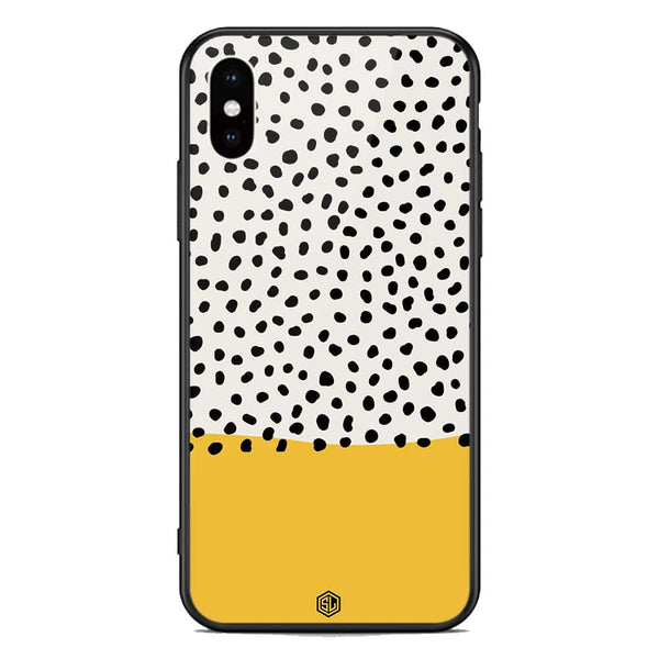 Polka Dots Series Soft Phone Case - Premium Glass Case - iPhone XS Max