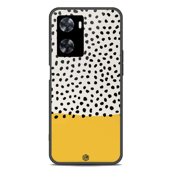 Polka Dots Series Soft Phone Case - Premium Glass Case - Oppo A77 4G