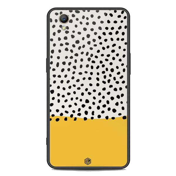 Polka Dots Series Soft Phone Case - Premium Glass Case - Oppo A37