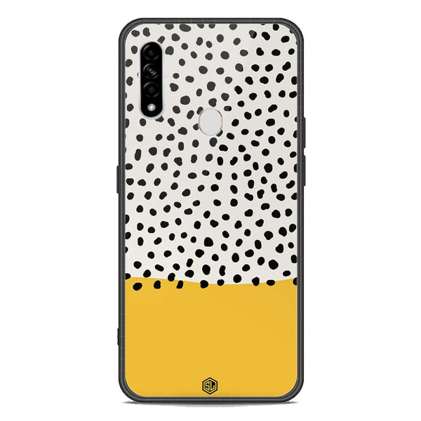 Polka Dots Series Soft Phone Case - Premium Glass Case - Oppo A8