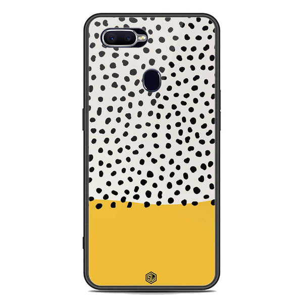 Polka Dots Series Soft Phone Case - Premium Glass Case - Oppo A7x