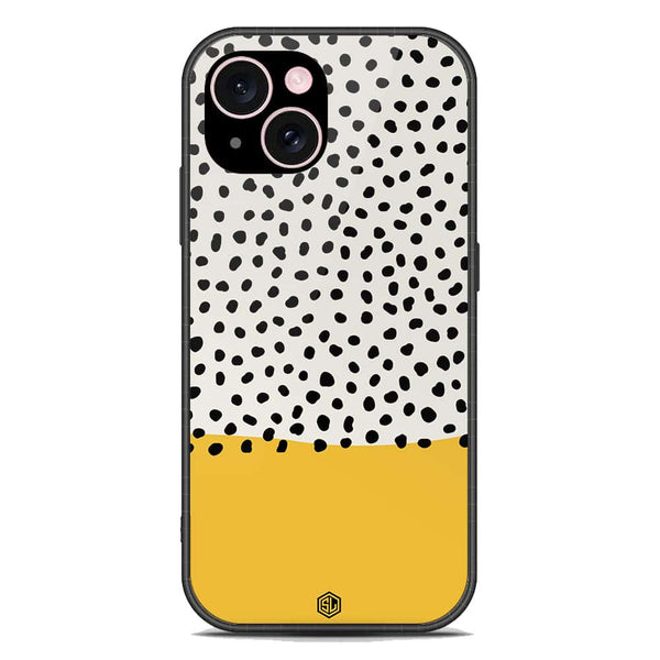 Polka Dots Series Soft Phone Case - Premium Glass Case - iPhone 15 Plus