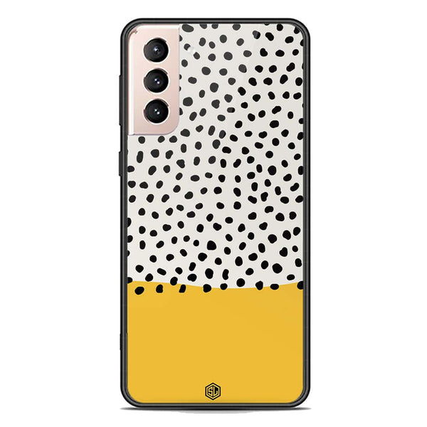 Polka Dots Series Soft Phone Case - Premium Glass Case - Samsung Galaxy S21 5G