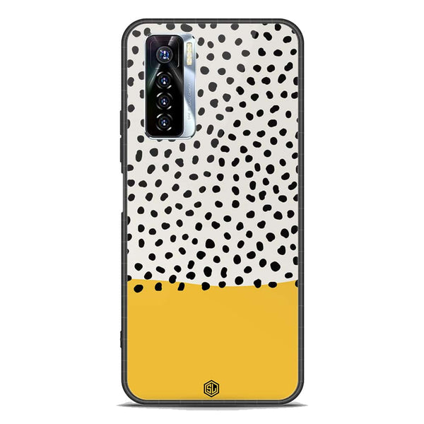 Polka Dots Series Soft Phone Case - Premium Glass Case - Tecno Camon 17 Pro