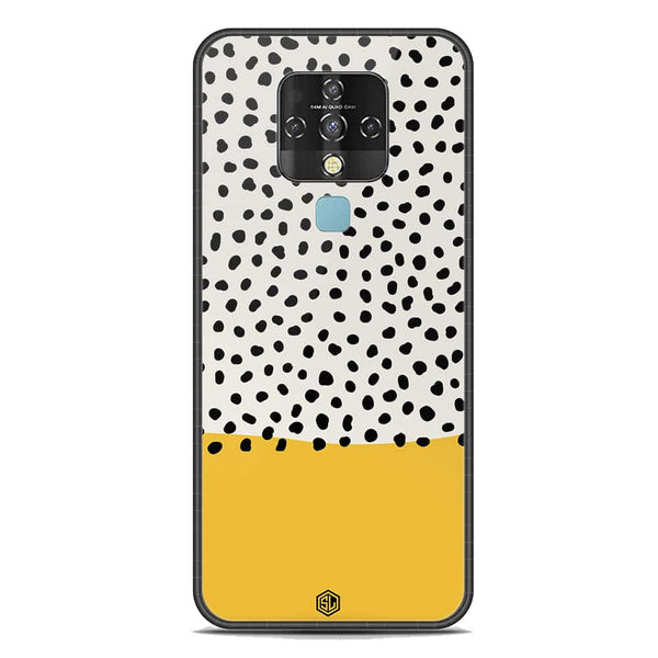 Polka Dots Series Soft Phone Case - Premium Glass Case - Tecno Camon 16