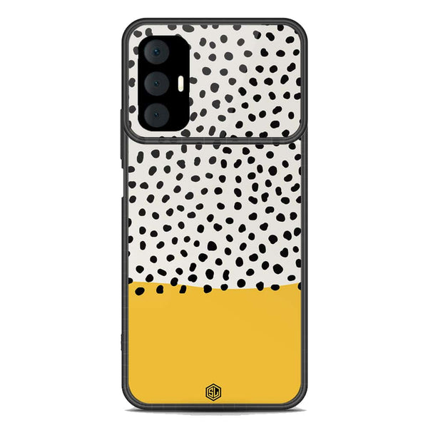 Polka Dots Series Soft Phone Case - Premium Glass Case - Tecno Spark 8 Pro