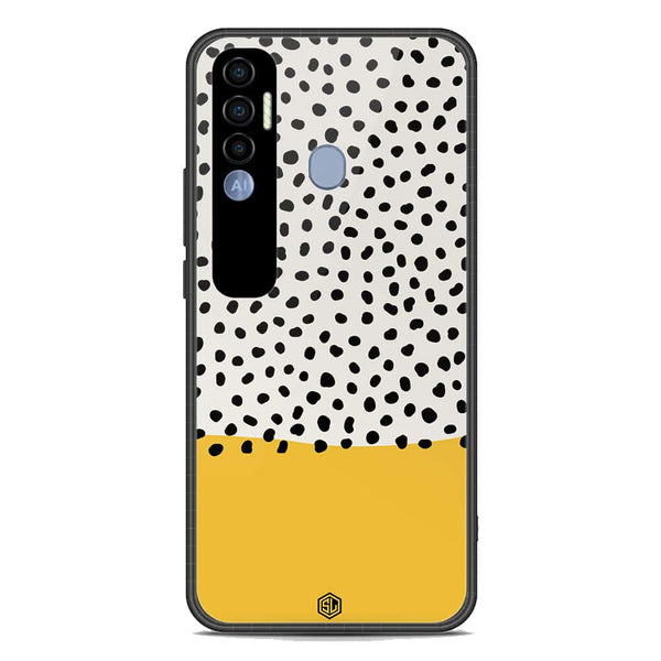 Polka Dots Series Soft Phone Case - Premium Glass Case - Tecno Spark 7 Pro