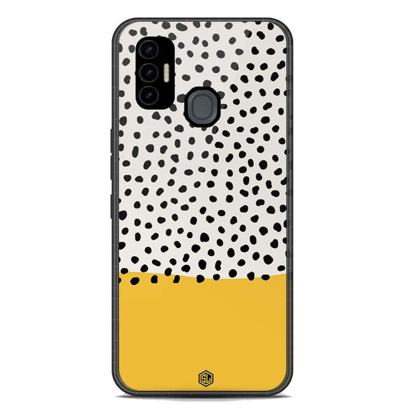 Polka Dots Series Soft Phone Case - Premium Glass Case - Tecno Spark 7
