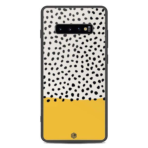 Polka Dots Series Soft Phone Case - Premium Glass Case - Samsung Galaxy S10 Plus