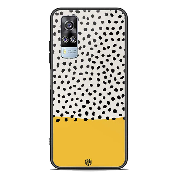 Polka Dots Series Soft Phone Case - Premium Glass Case - Vivo Y51 (2020 December)