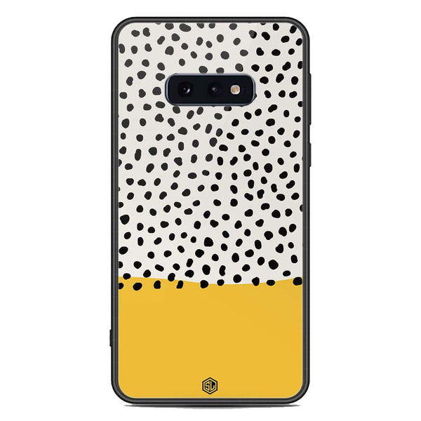 Polka Dots Series Soft Phone Case - Premium Glass Case - Samsung Galaxy S10e