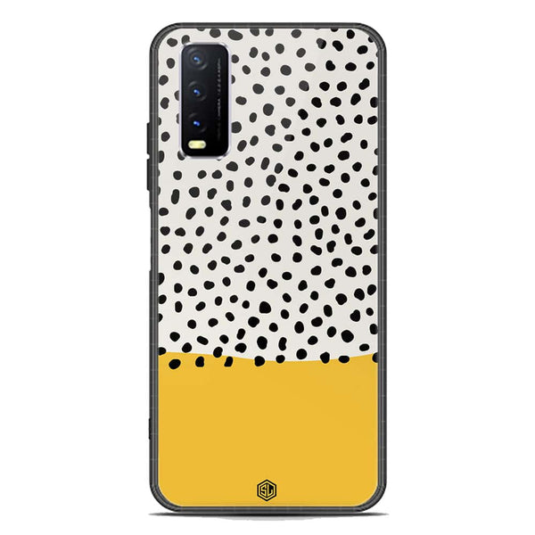 Polka Dots Series Soft Phone Case - Premium Glass Case - Vivo Y12a