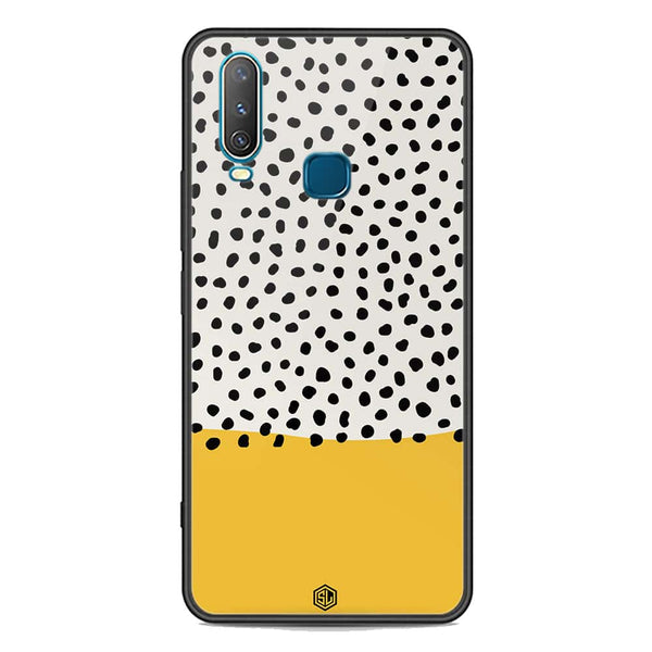 Polka Dots Series Soft Phone Case - Premium Glass Case - Vivo Y12