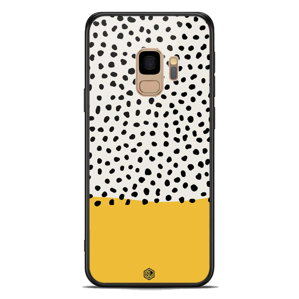 Polka Dots Series Soft Phone Case - Premium Glass Case - Samsung Galaxy S9