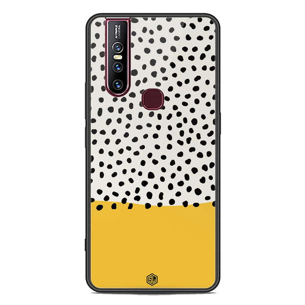 Polka Dots Series Soft Phone Case - Premium Glass Case - Vivo V15