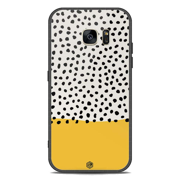 Polka Dots Series Soft Phone Case - Premium Glass Case - Samsung Galaxy S7
