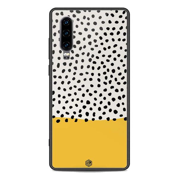 Polka Dots Series Soft Phone Case - Premium Glass Case - Huawei P30