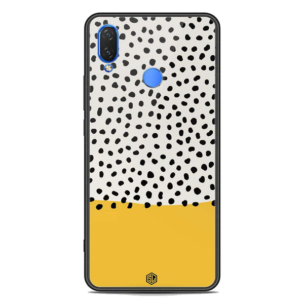 Polka Dots Series Soft Phone Case - Premium Glass Case - Huawei Honor 8C